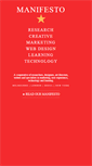 Mobile Screenshot of manifesto-group.com